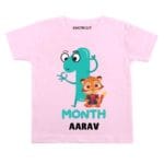 Happy 1st month Birthday Baby Outfit