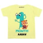 Happy 1st month Birthday Baby Outfit