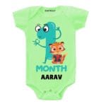 Happy 1st month Birthday Baby Outfit