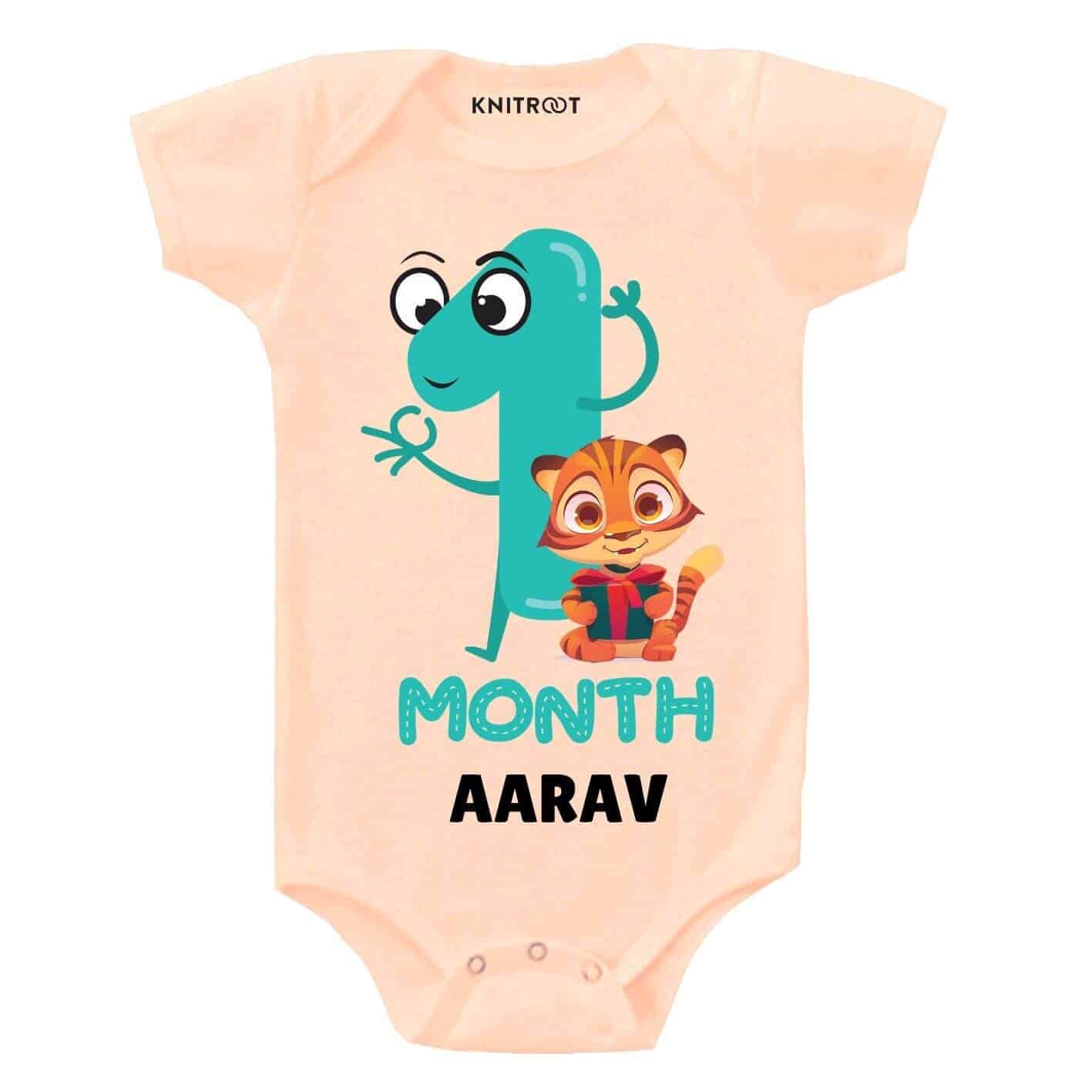 1 month Birthday Baby Outfit