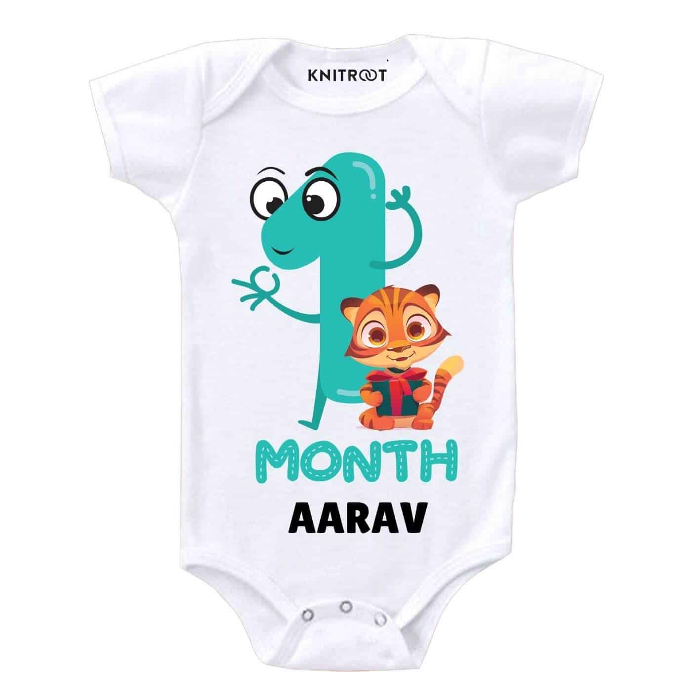 1 month Birthday Baby Outfit