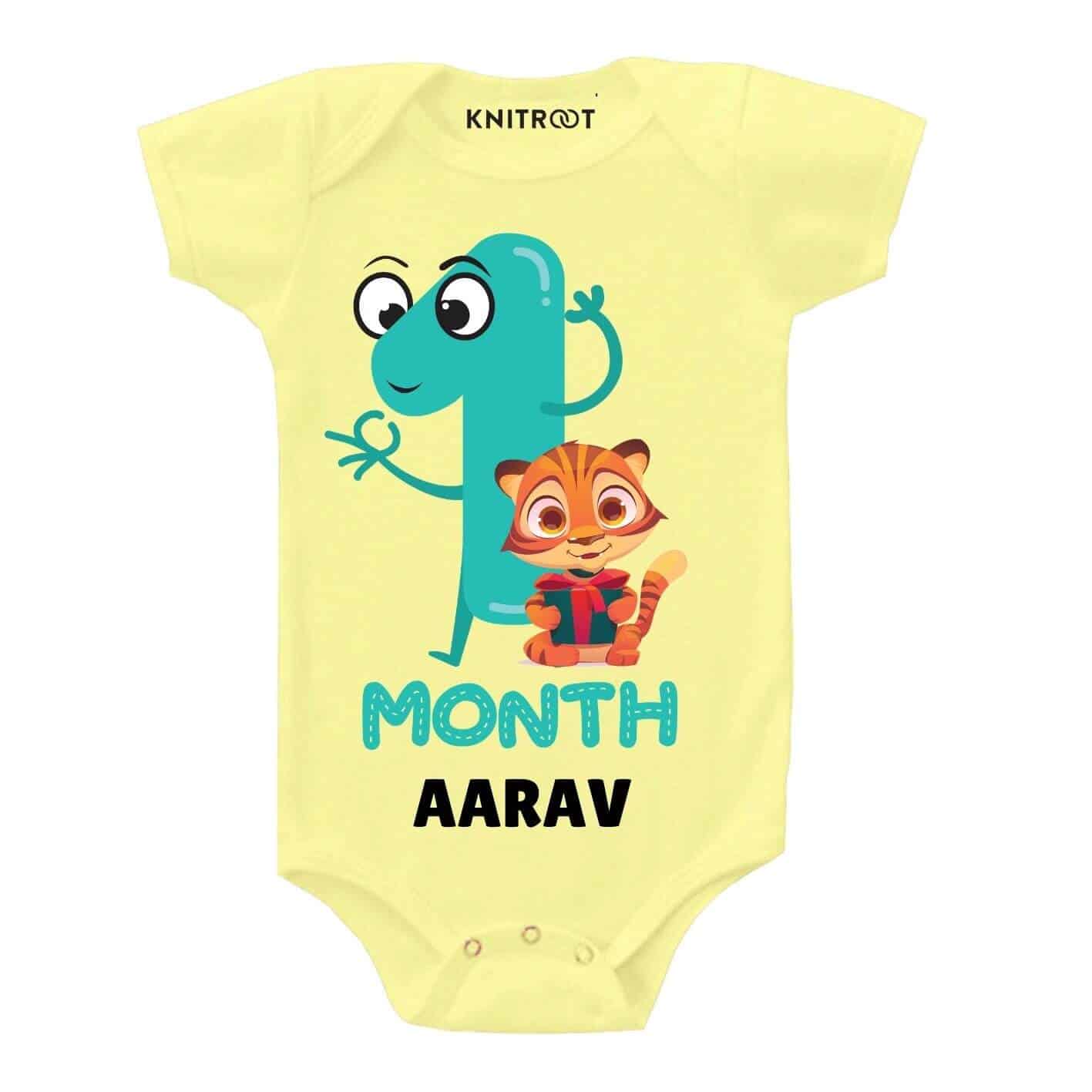 1 month Birthday Baby Outfit