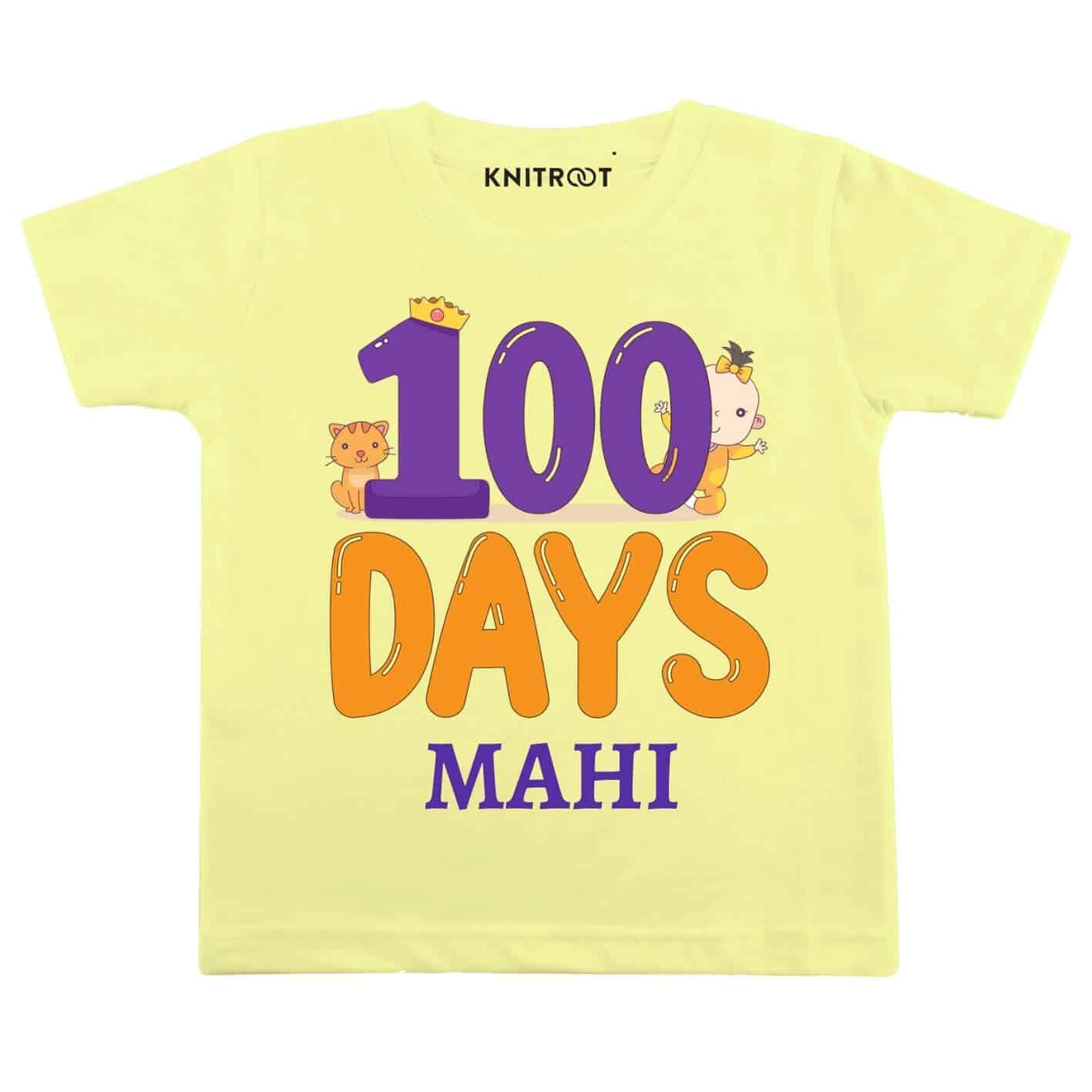 100 Days Personlized Wear