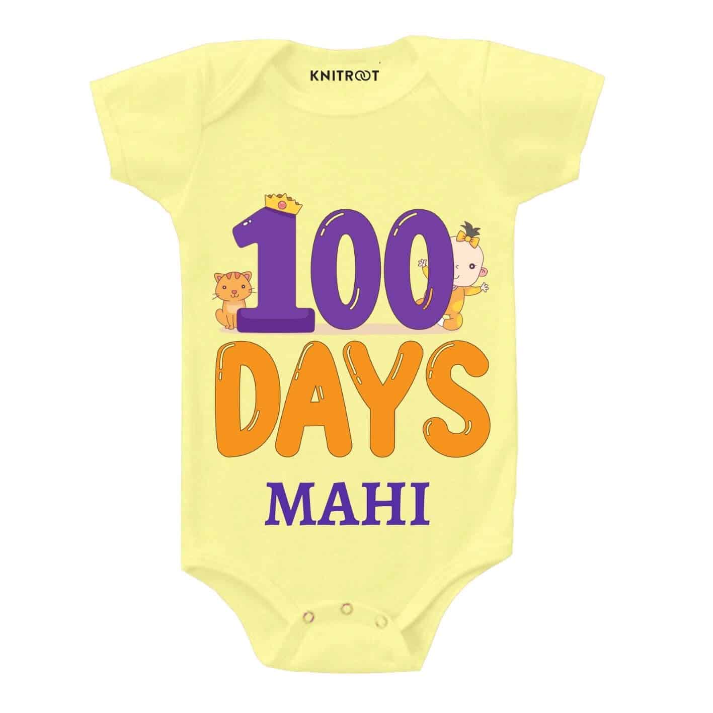 100 Days Personlized Wear