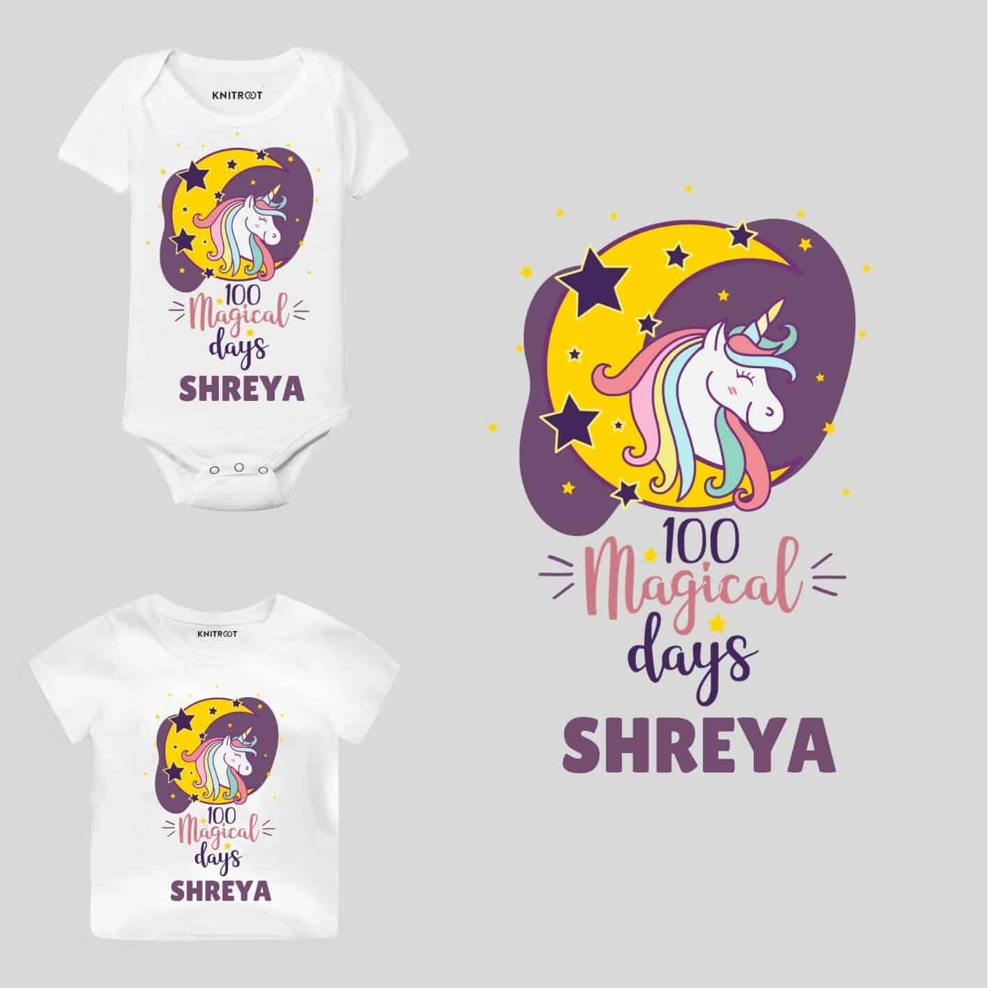 100 Magical Days Baby Outfit