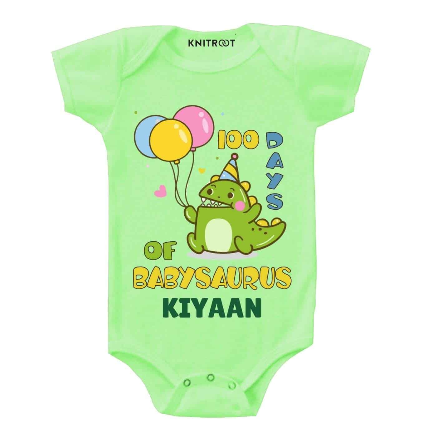 100 days of Babysauras Kids Wear