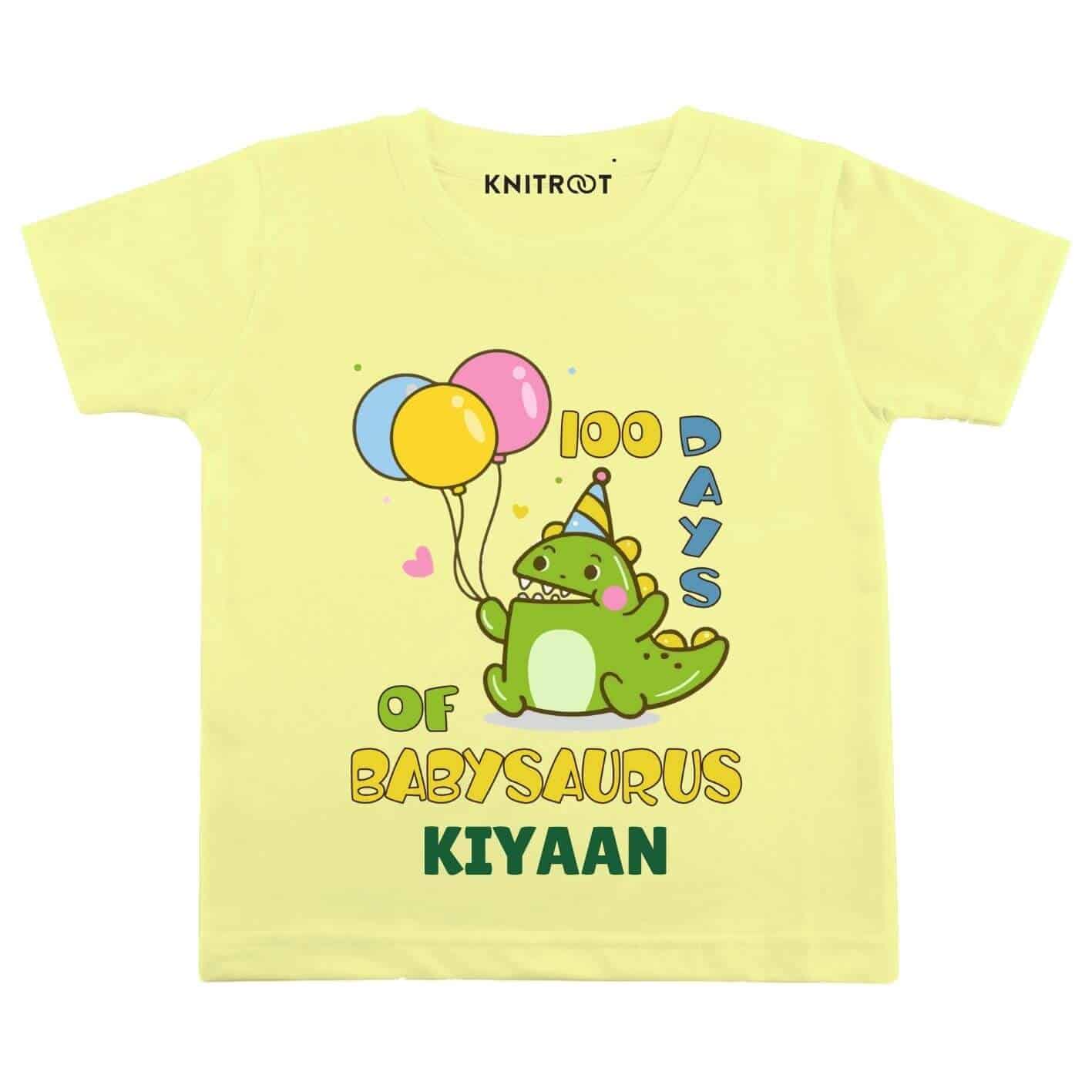 100 days of Babysauras Kids Wear