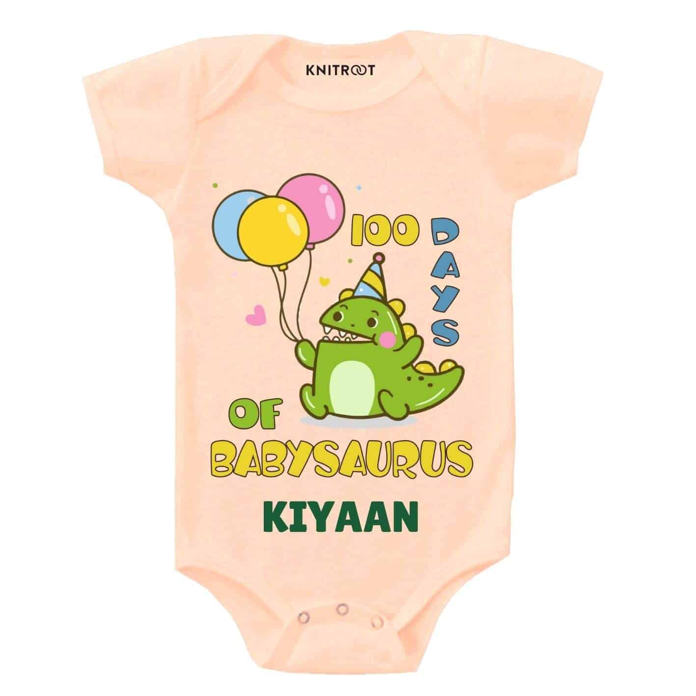 100 days of Babysauras Kids Wear