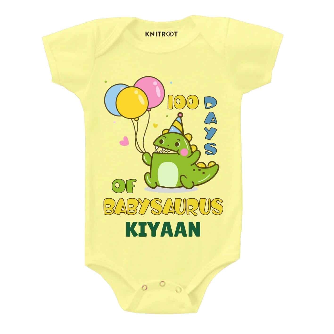 100 days of Babysauras Kids Wear