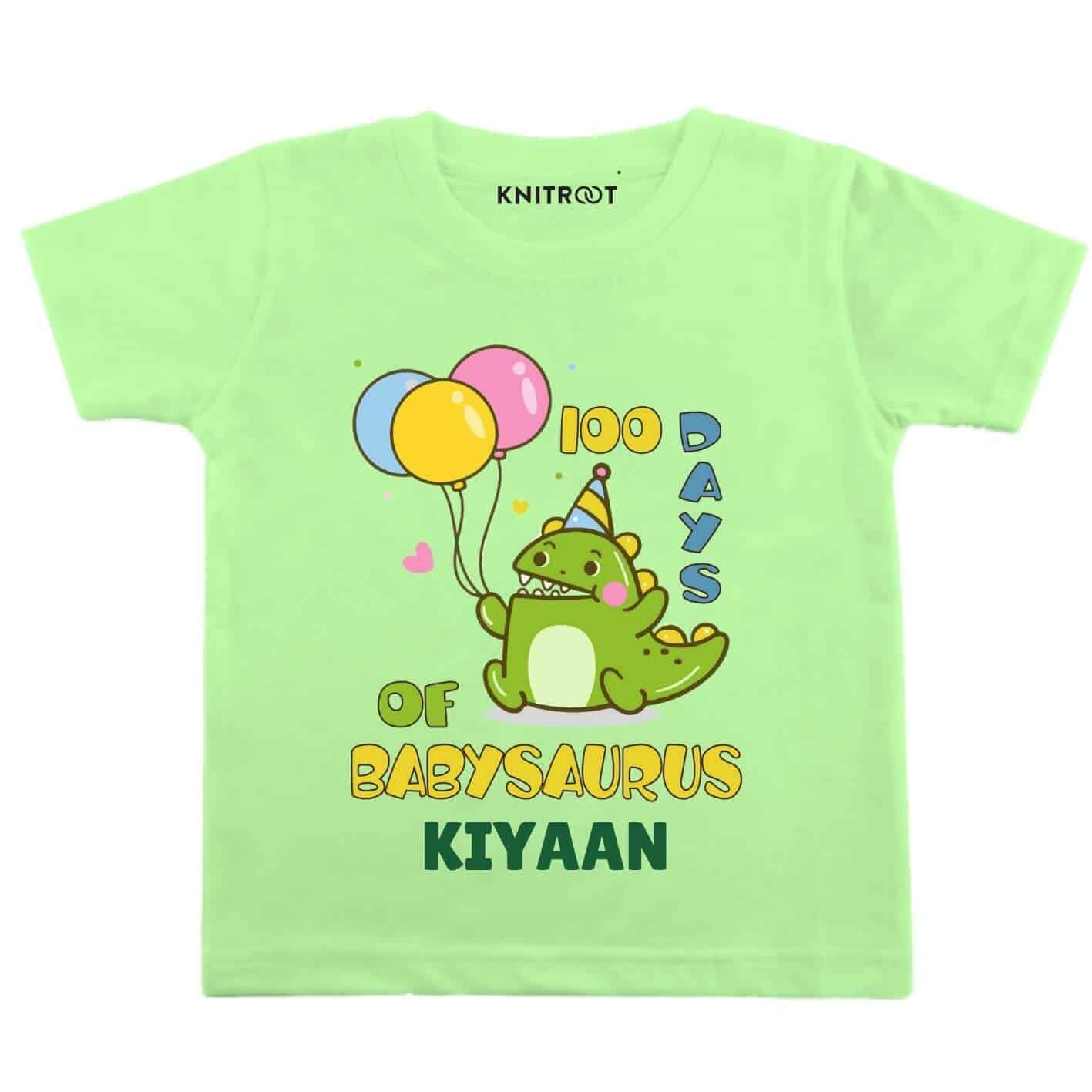 100 days of Babysauras Kids Wear