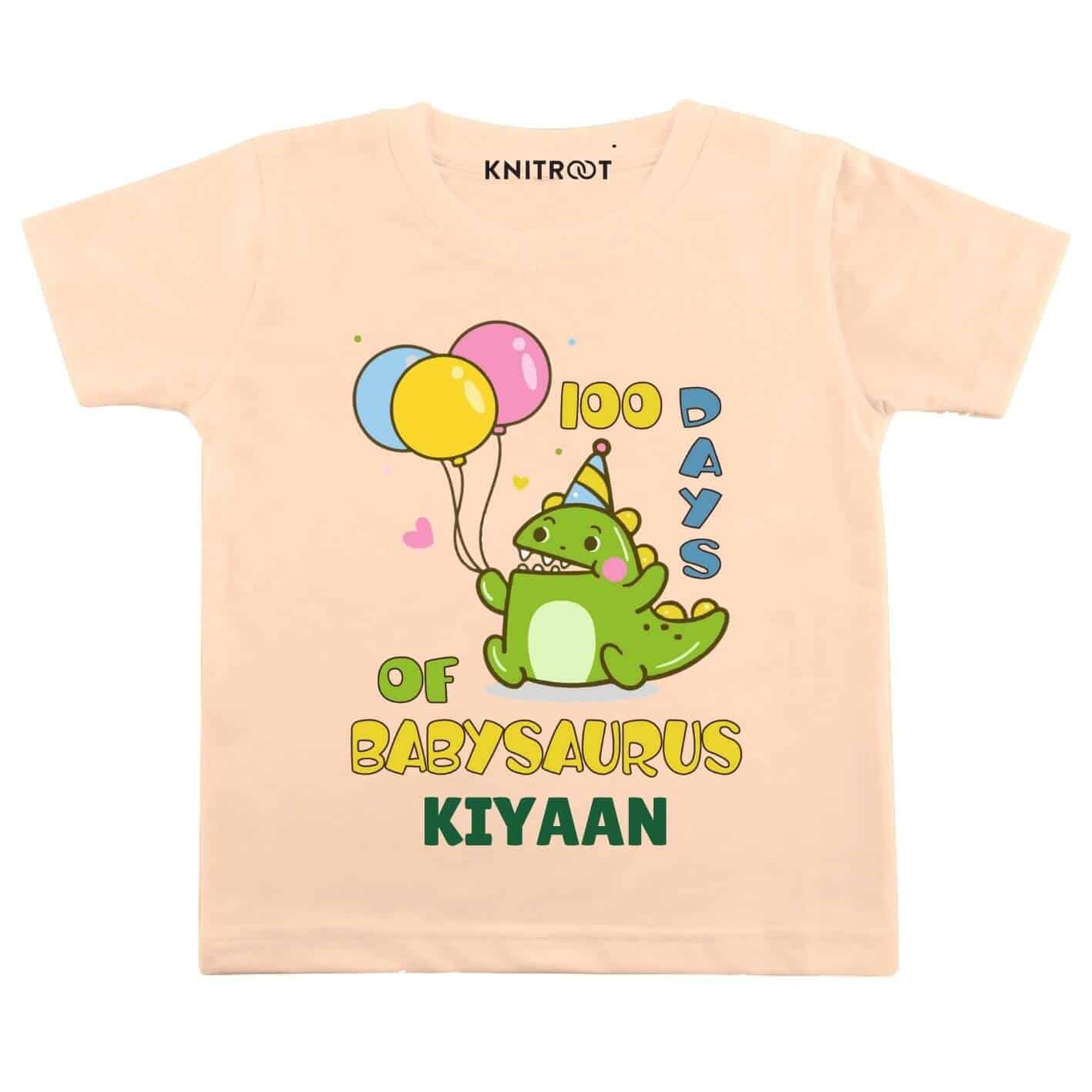 100 days of Babysauras Kids Wear