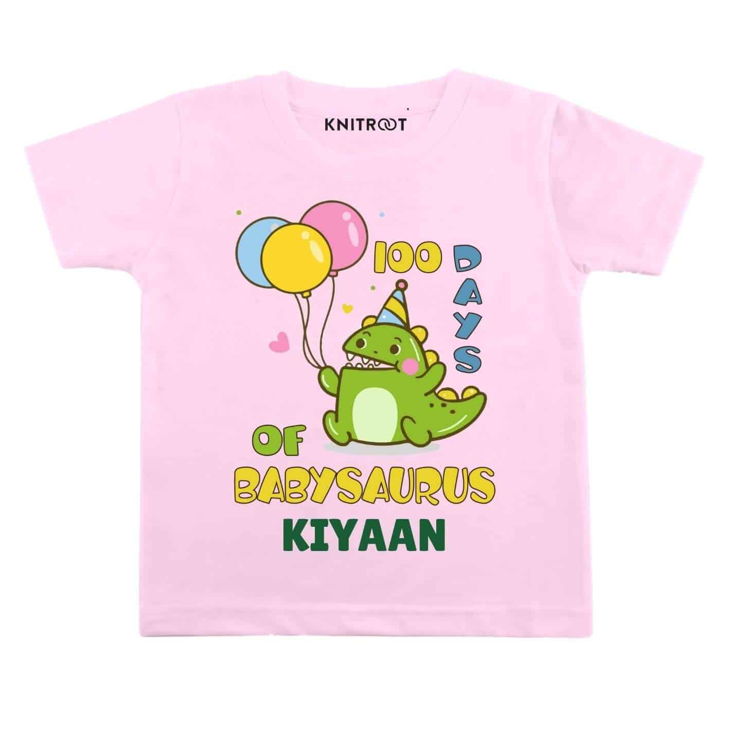 100 days of Babysauras Kids Wear