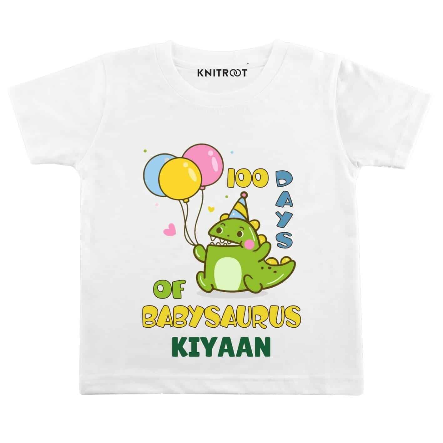 100 days of Babysauras Kids Wear