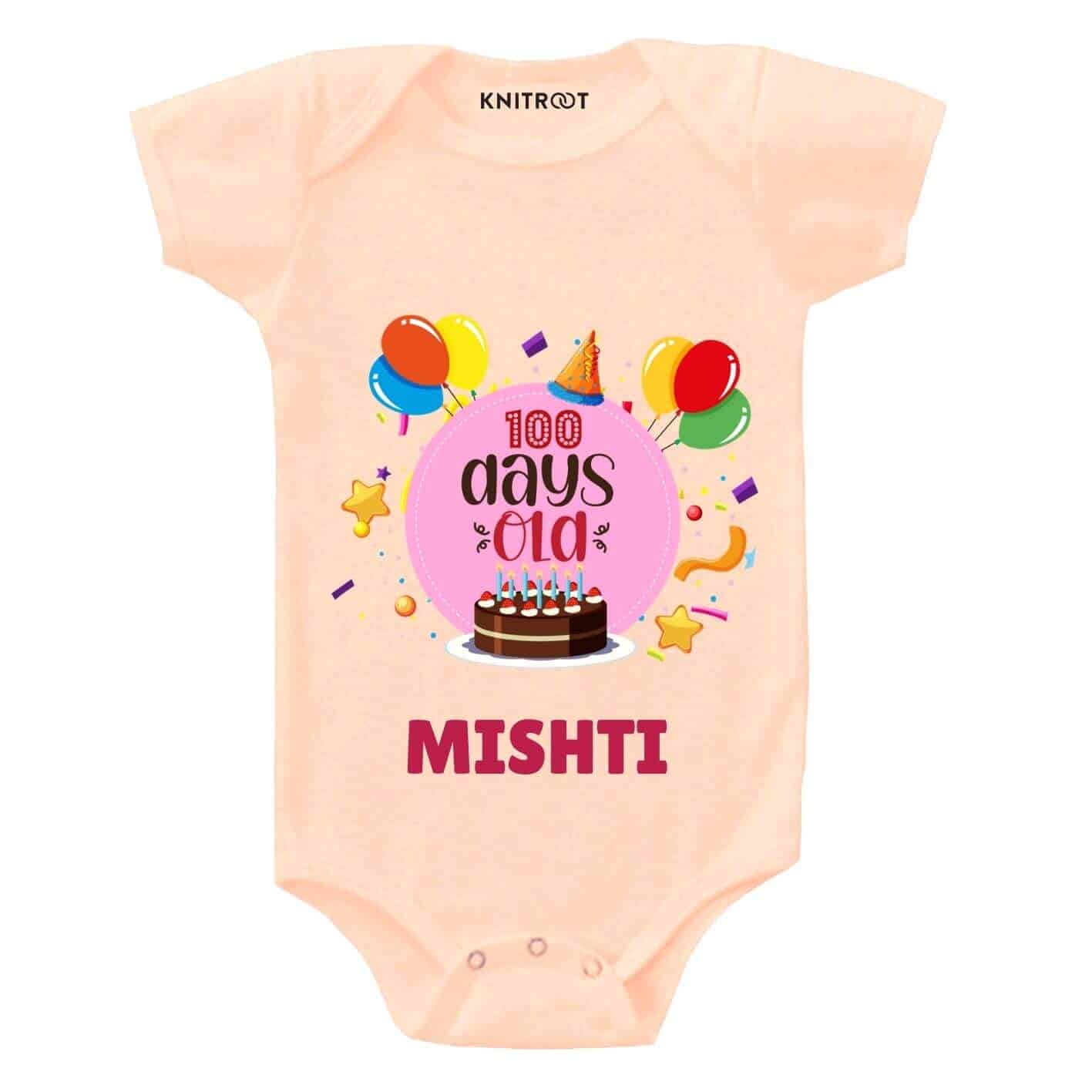 100 days old Baby Clothes