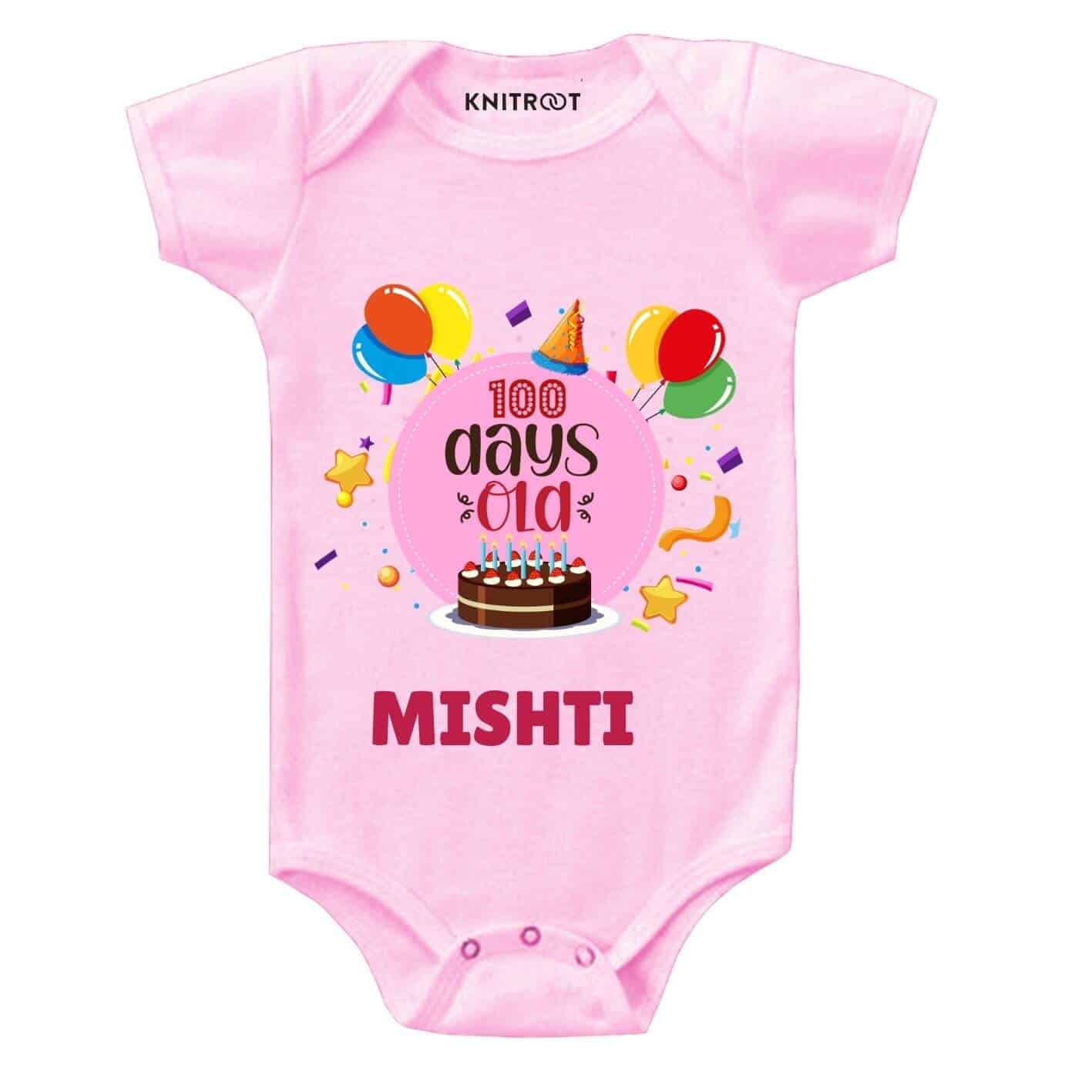 100 days old Baby Clothes