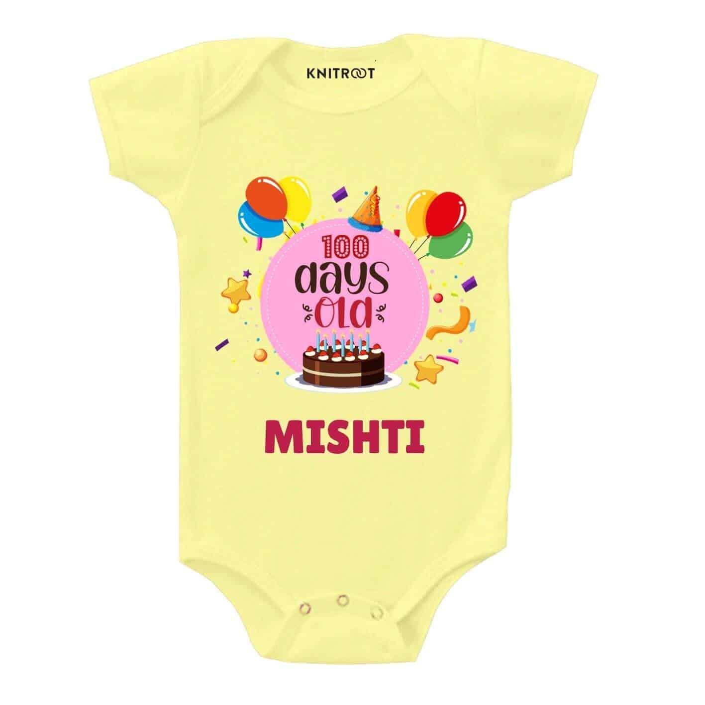 100 days old Baby Clothes