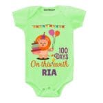 100 days on this earth Baby Outfit