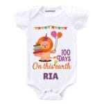 100 days on this earth Baby Outfit