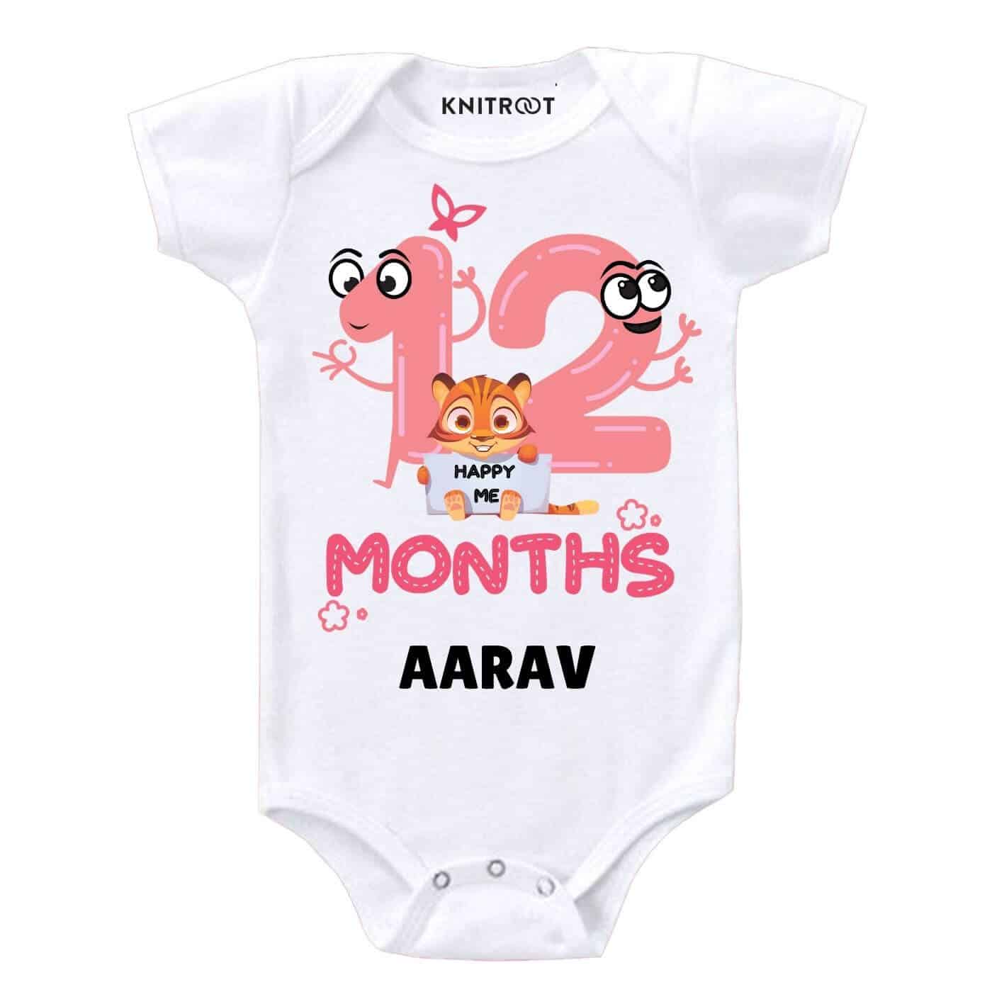 12 months Birthday Baby Clothes