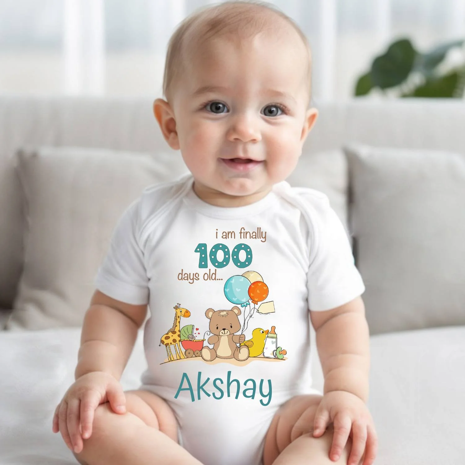 I Am Finally 100 Days Old Baby Wear I Am Finally 100 Days Old Baby Wear