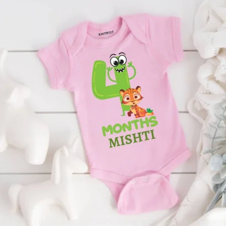 4 Months Birthday Baby Wear