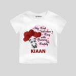 Love is in the air baby T shirt