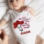 Love is in the air baby T shirt