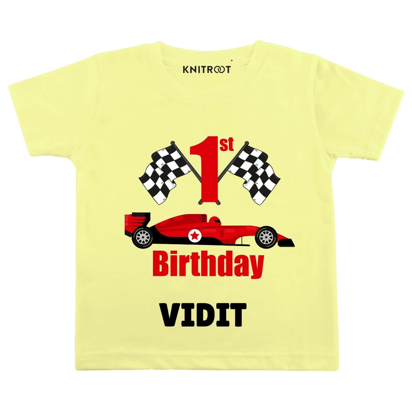 1st Birthday-Car Toddler Outfit