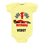 1st Birthday-Car Toddler Outfit