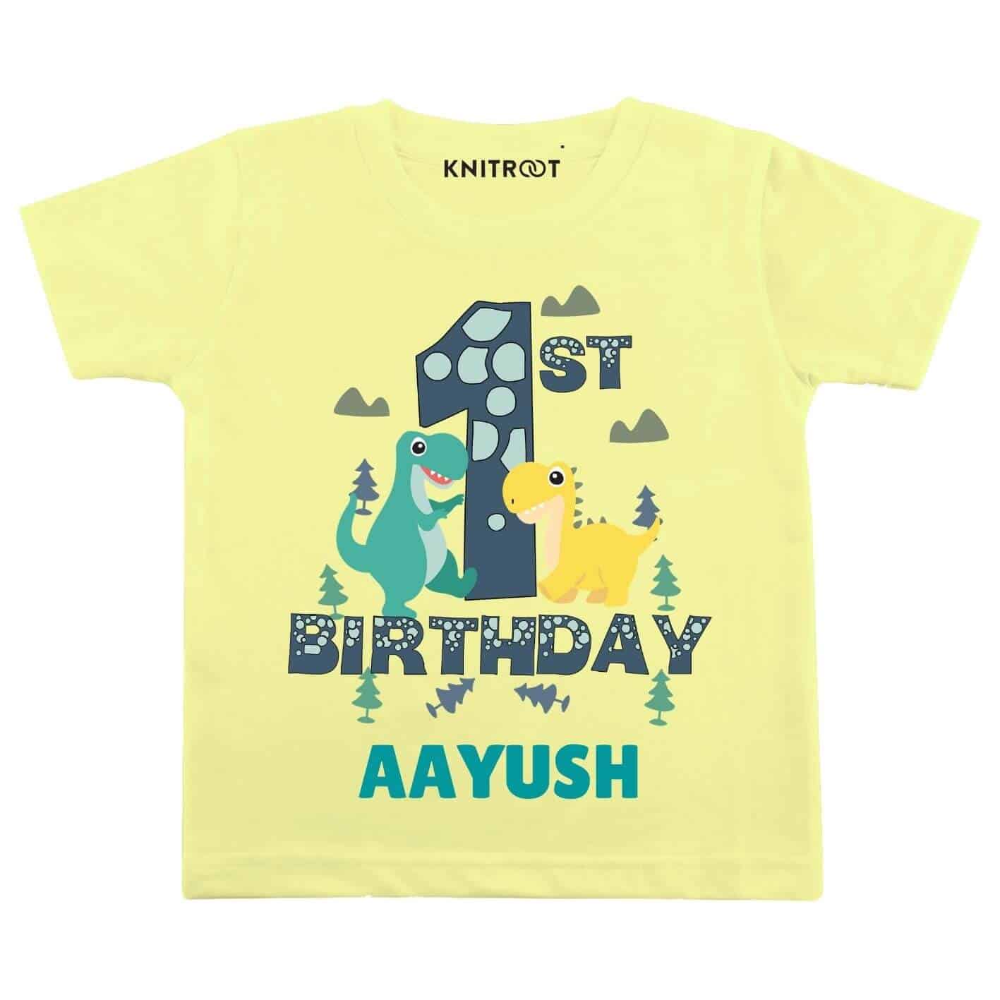 1st Birthday-dino Toddler wear