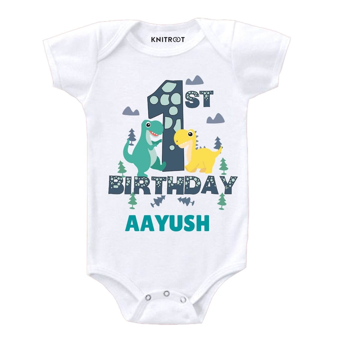 1st Birthday-dino Toddler wear