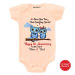 1st Mama papa Anniversary Outfit