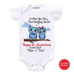 1st Mama papa Anniversary Outfit