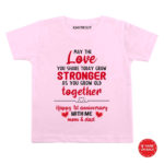 1st Mom dad Anniversary-grow stronger