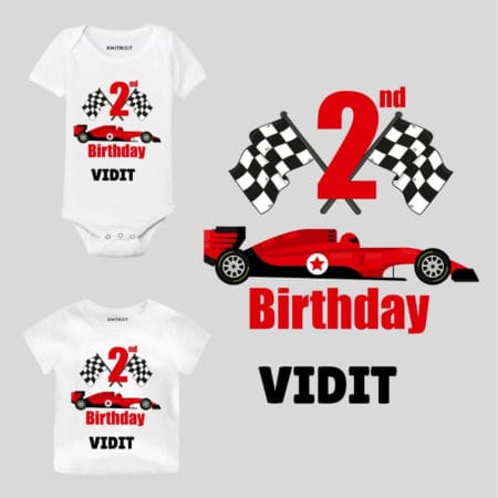 2nd Birthday-Car Toddler clothes