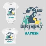 2nd Birthday-dino Toddler outfit