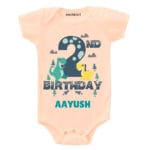 2nd Birthday-dino Toddler outfit