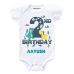 2nd Birthday-dino Toddler outfit