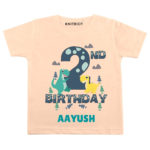 2nd Birthday-dino Toddler outfit