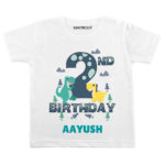 2nd Birthday-dino Toddler outfit