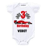 3rd Birthday-Car Personalized Outfit