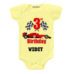 3rd Birthday-Car Personalized Outfit