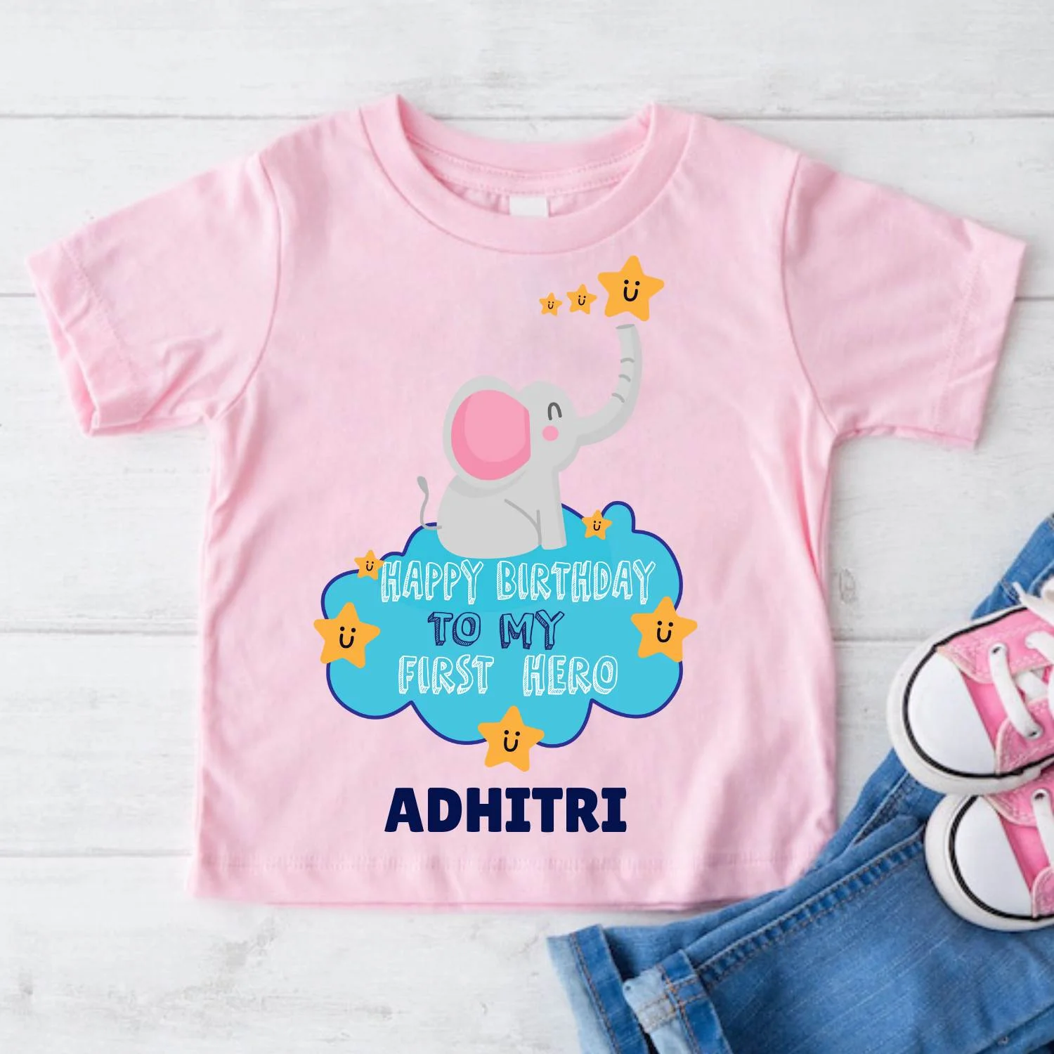 Birthday Wishes To My First Hero Dad Baby Outfir – KNITROOT