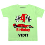 4th Birthday-Car Toddler Outfit