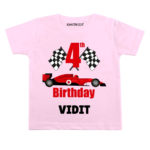 4th Birthday-Car Toddler Outfit