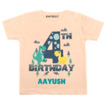 4th Birthday-dino Toddler outfit