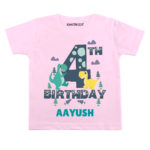 4th Birthday-dino Toddler outfit