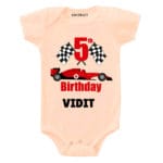 5th Birthday-Car Personalized Outfit