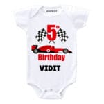 5th Birthday-Car Personalized Outfit