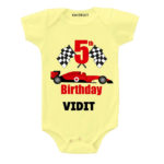5th Birthday-Car Personalized Outfit